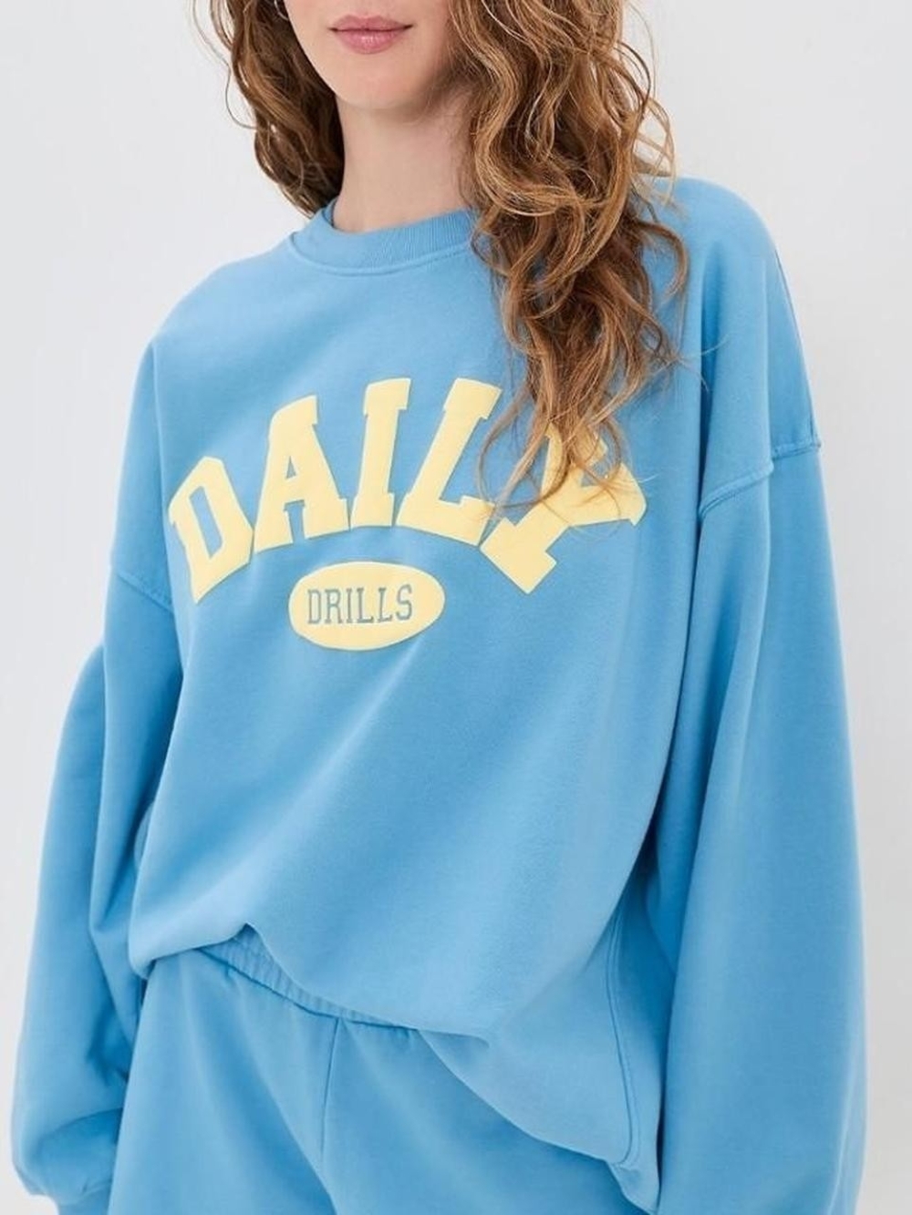 Daily Drills Malibu & Lemonade Oversized XS/S  Sweatshirt